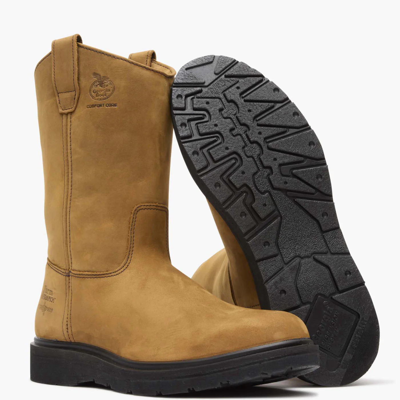 Georgia Boot Farm and Ranch Pull On Work Boot - Image 4