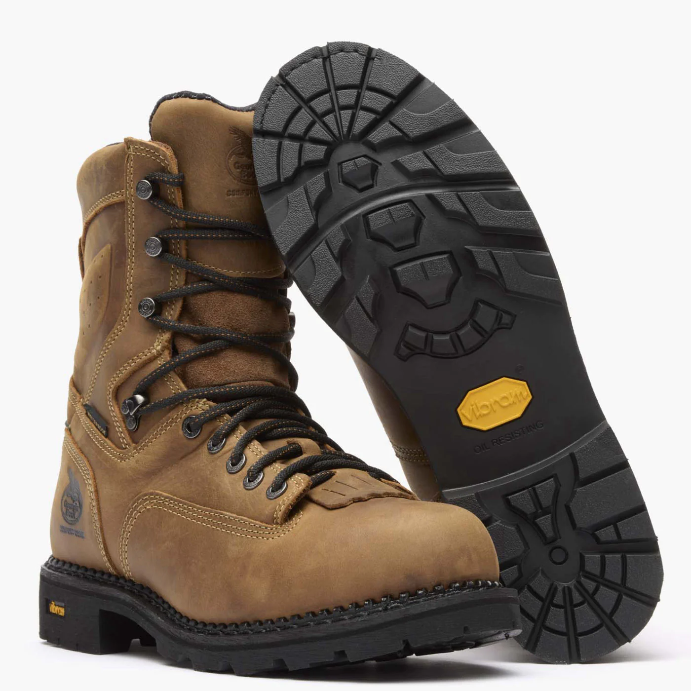 Georgia Boot Comfort Core Waterproof Low Heel Logger Work Boot - Image 4