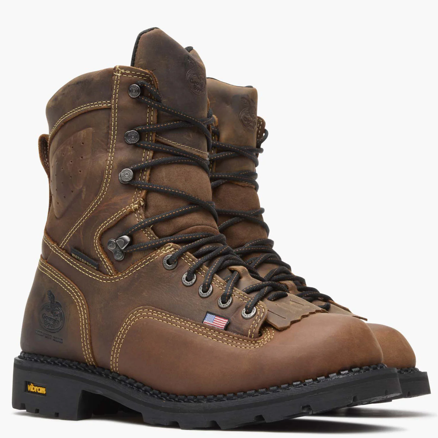 Georgia Boot Men's USA Low Heeled Waterproof Logger - Image 5