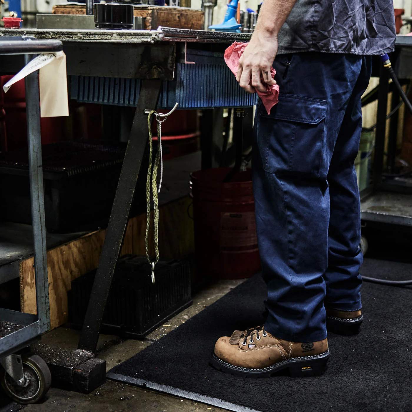 Georgia Boot Men's USA Scalloped Heel Waterproof Logger - Image 8