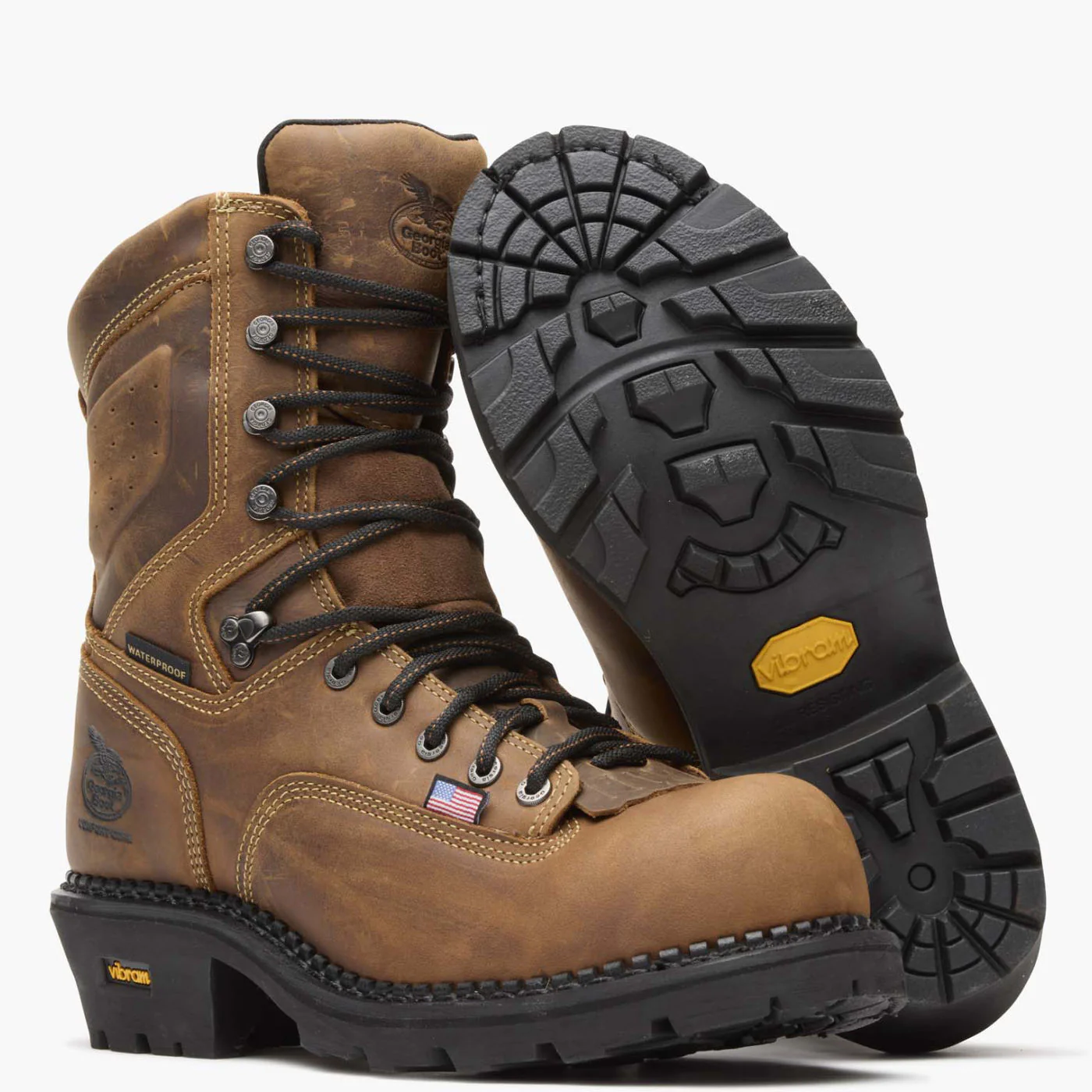 Georgia Boot USA Logger Composite Toe Waterproof Work Boot - Image 4