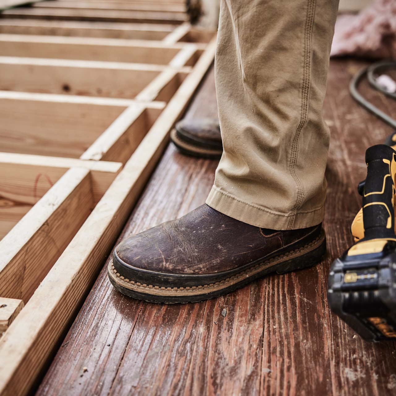 Georgia Giant Men's Brown Romeo Work Shoe - Image 7